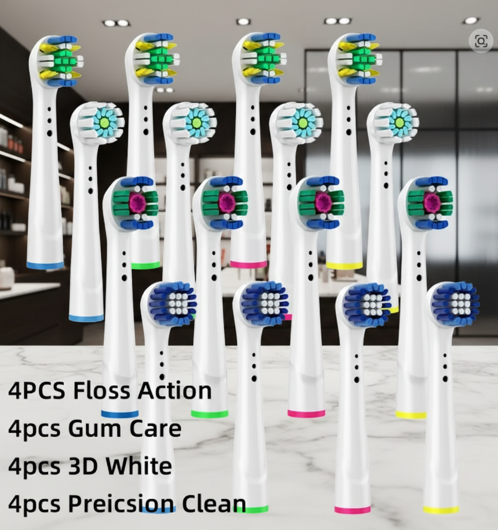 16 unid Cabeças escova elétrica