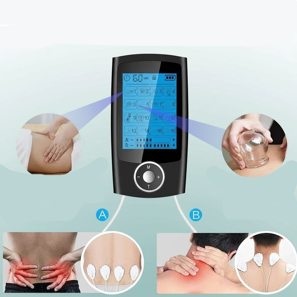 Massajador com 16 modos de estimulação