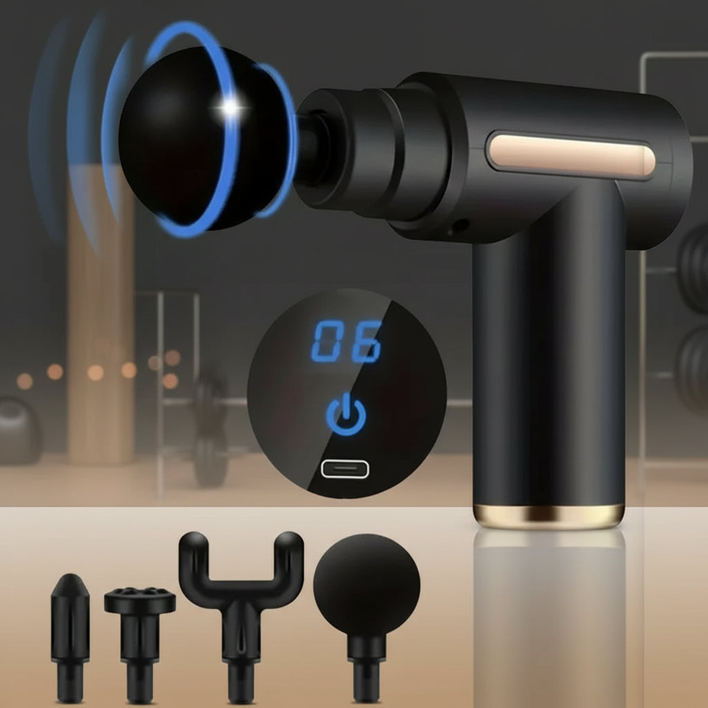 Pistola de Massagem Portátil