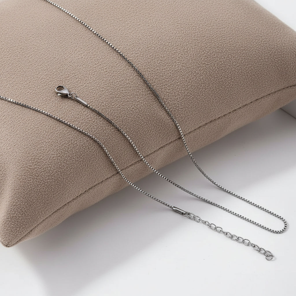 Corrente Box Chain em Aço Inoxidável