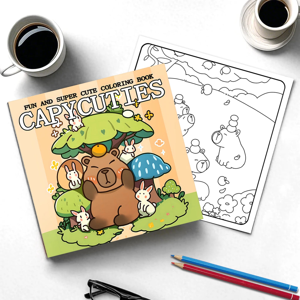 Livro de Colorir 24 páginas / CAPYCUTIES