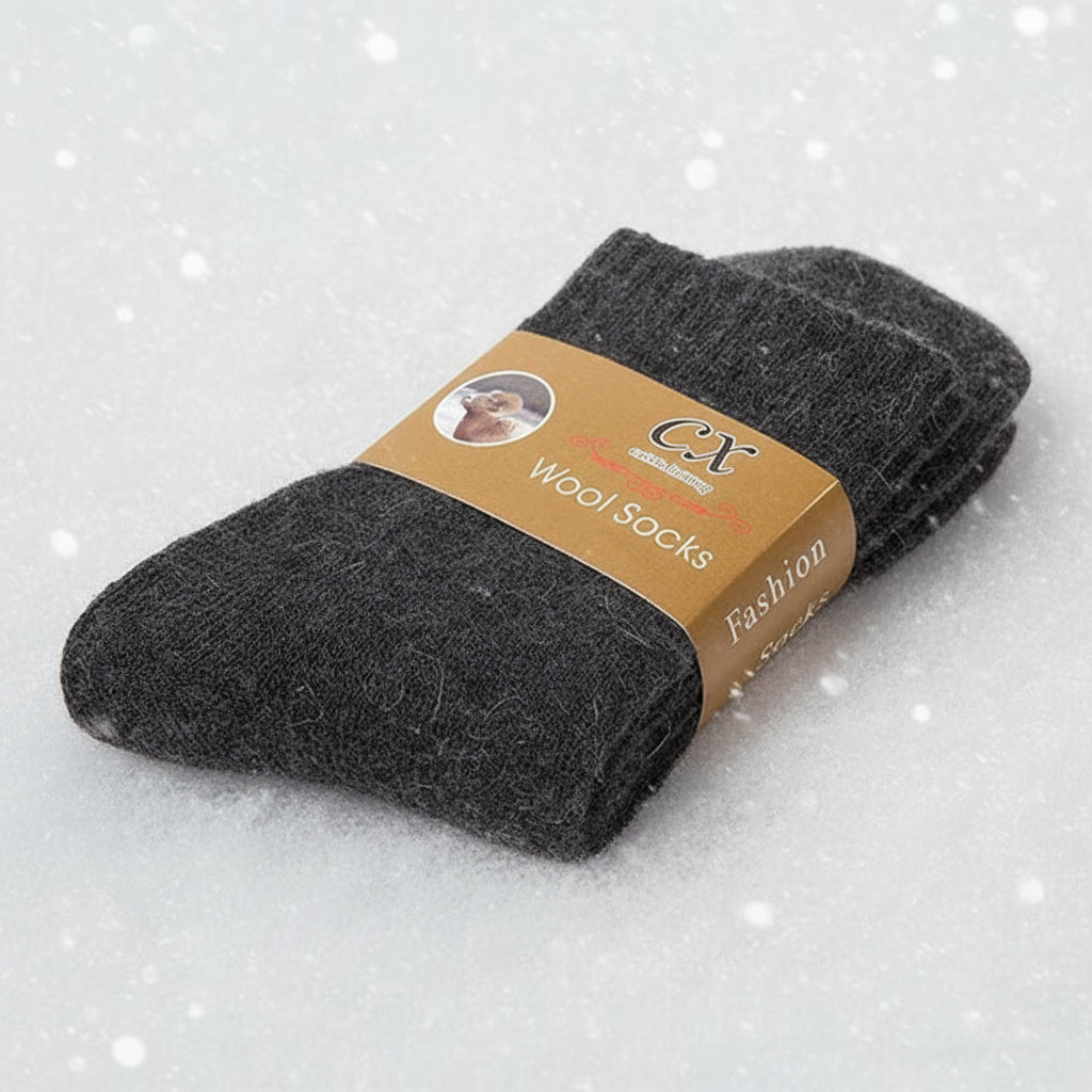 Meias de Lã Merino (tamanho 38–43)