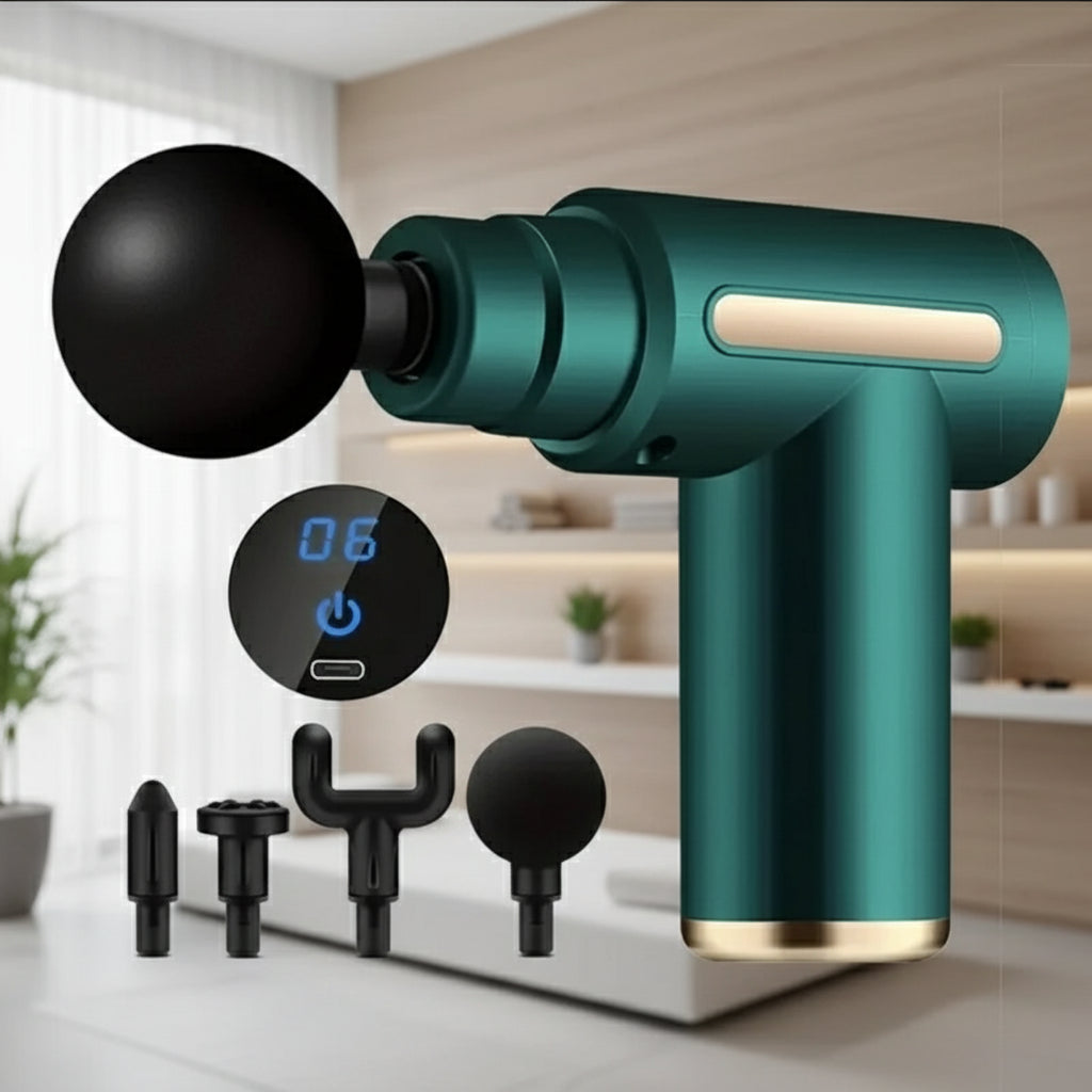 Pistola de Massagem Portátil