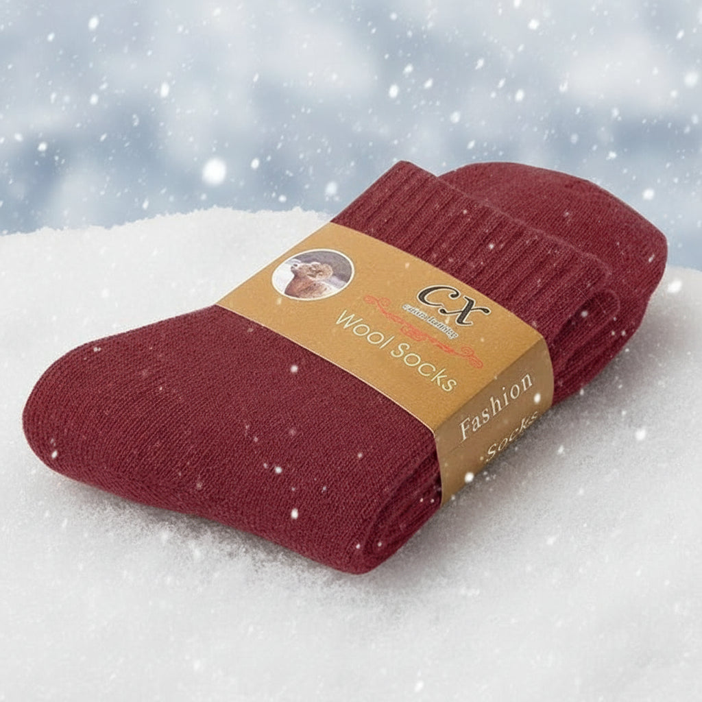 Meias de Lã Merino (tamanho 38–43)