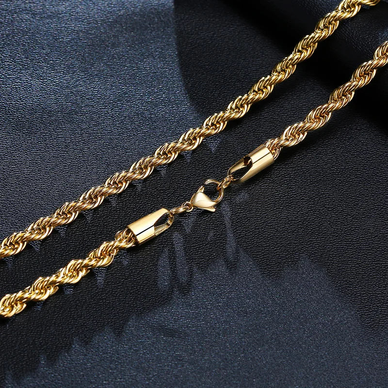 Colar Unisexo Rope Chain