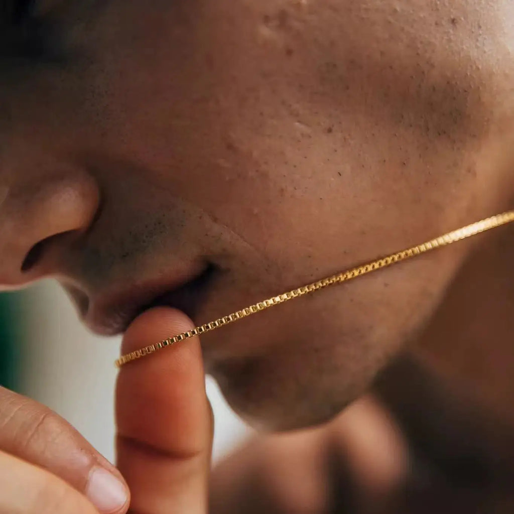 Corrente Box Chain em Aço Inoxidável