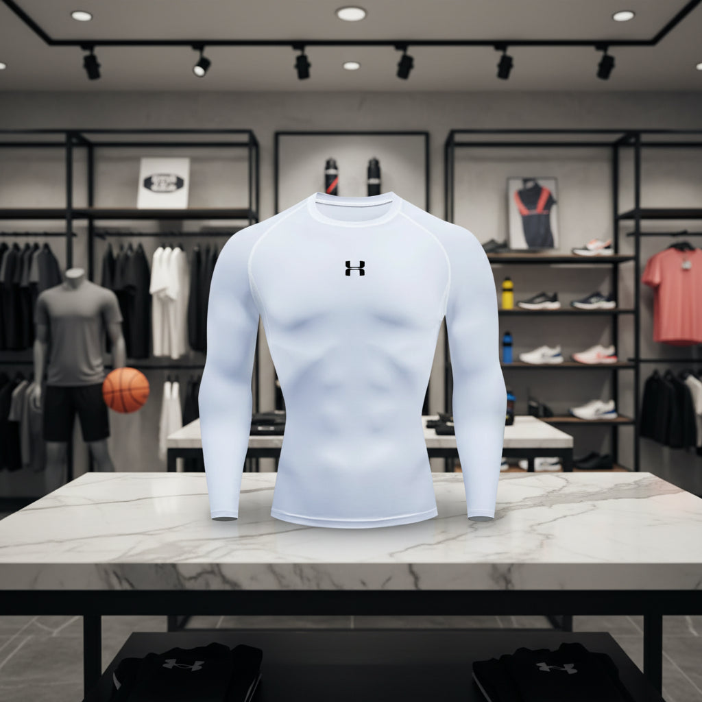 T-shirt de compressão para corrida